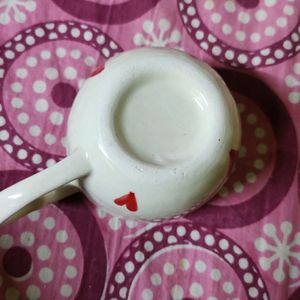 New Heart Shaped Handed Ceramic Cup