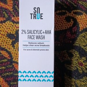 SOTRUE 2% Salicylic+ AHA Face Wash