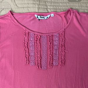 Pink Top By Honey Brand