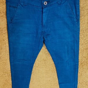 Nevy Blue Pro Fit Cotton Jeans