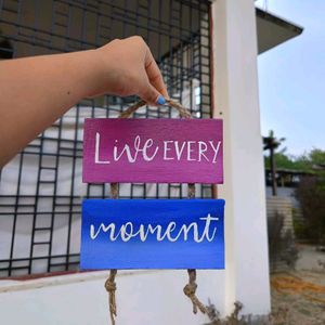 Mini Wall Decor ( Wooden Sign)