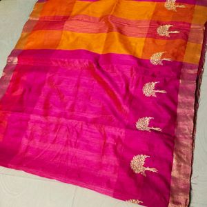 Beautiful Multi Colour Women Saree