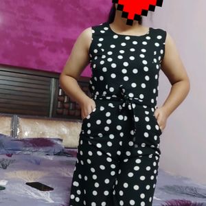 Polka Dot Jumpsuit