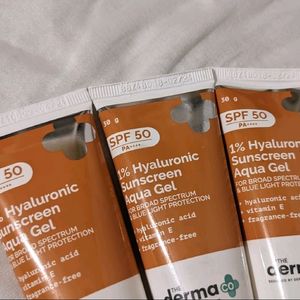 the derma co sunscreen combo