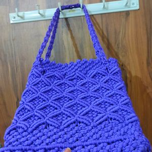 Crochet Hand Bag