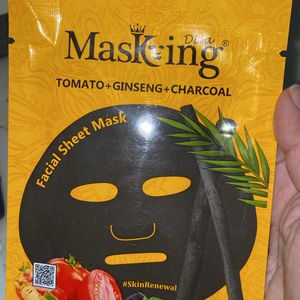 Face Charcoal Mask Sheet