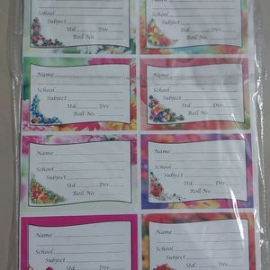 Label Stickers For Notebooks Pack Of 2 (16×2)