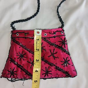 Embroidered Sling Bag For Girls/Kids