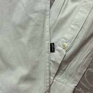 White Formal Shirt Is On Sale For Men