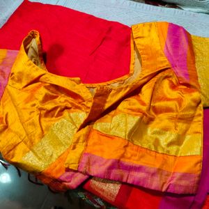 Red Silk Saree