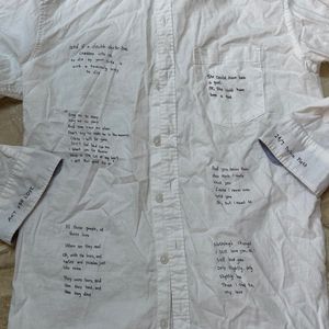 White Shirt With The Smiths Lyrics