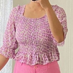 Cute Magenta Top