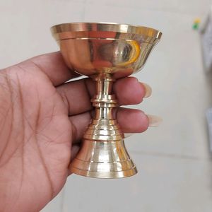 2pc Brass Diya