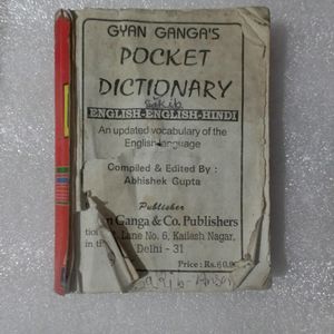 Pocket Dictionary English-Hindi