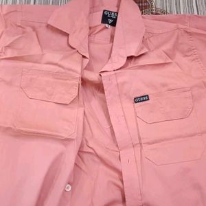 Peach Colour Shirt Brand New