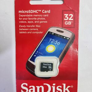 SanDisk 32 GB microsd SD Card