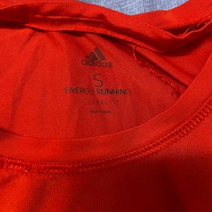 Original Adidas Red Tshirt