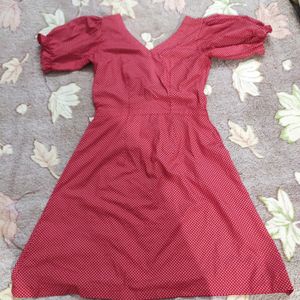 All New Red Polka Dot Dress