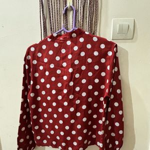 POLKA DOG RETRO TOP