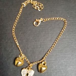 Heart Charm Bracelet