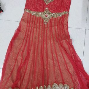 Fancy Party Wear Style Anarkali Suit