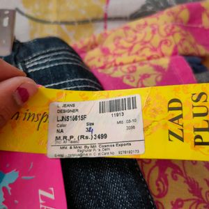 New Jeans With Tag