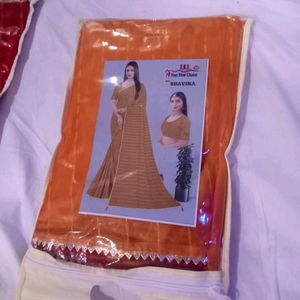 Saree With Blouse 400 Rupees