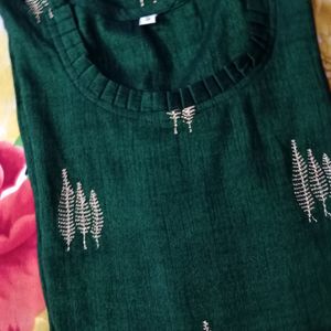 Green kurta