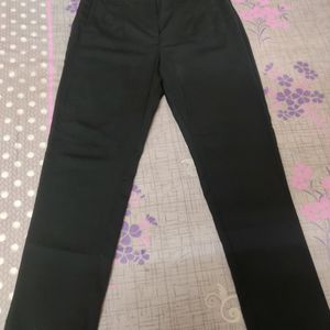 Black Coloured Pants (Non Stretch)
