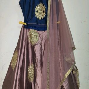 Embroidered Lehnga Dress