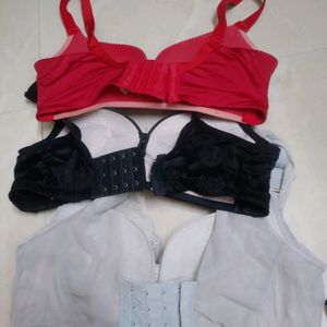 Used But Wearable Cool Bra Set Of 3