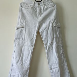 Urbanic White Straight Jeans