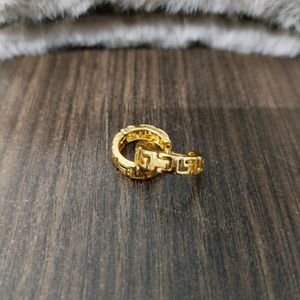 Gold Colour Loop Earing