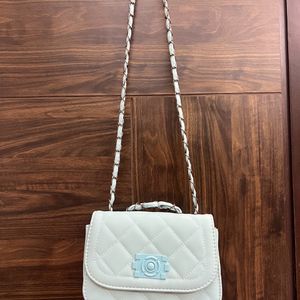 Blue Sling Bag