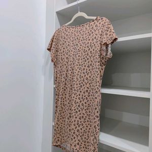 Women's Leopard Printed Dress