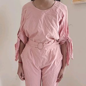 Pink Jumpsuit