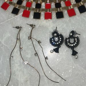 Combo Necklace And Earrings