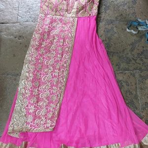 Ethnic Net Partywear Gown