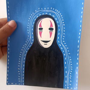 No Face Anime Art ✨