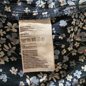 H&M Floral Print Top For Women's