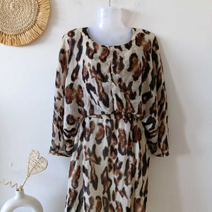 Animal Print Dress From Spain