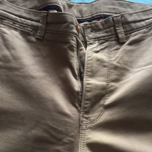 Brown Cotton Trousers From Indian Terrain