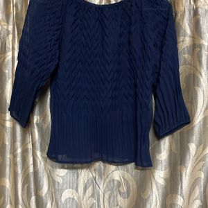 Blue Women Top