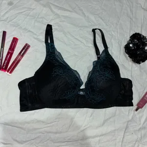 Black Lace Bra