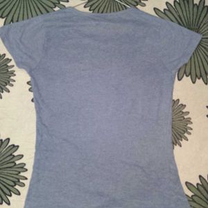 GREY Cotton Regular Tshirt