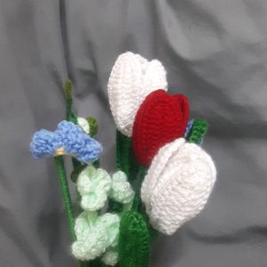 Bunch Of Crochet Flowers 💐