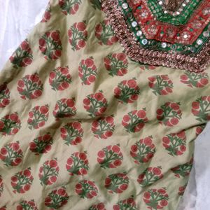 Worked Kurti ❤️🧸