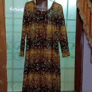 A Long Straight Line Kurti For Womens 🔥🤎