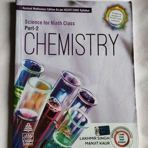 Chemical Book From S. Chand For Class 9