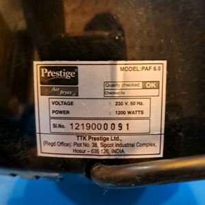 Prestige Air Fryer